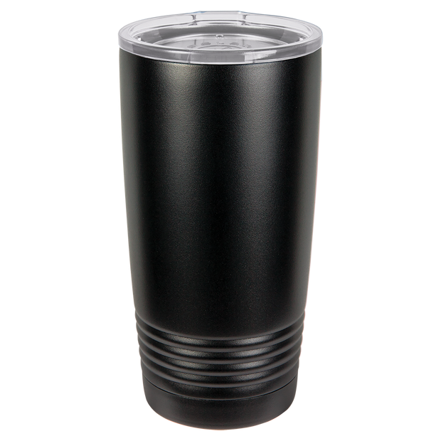 20 oz. Tumbler w/Clear Lid - Apollo Laser