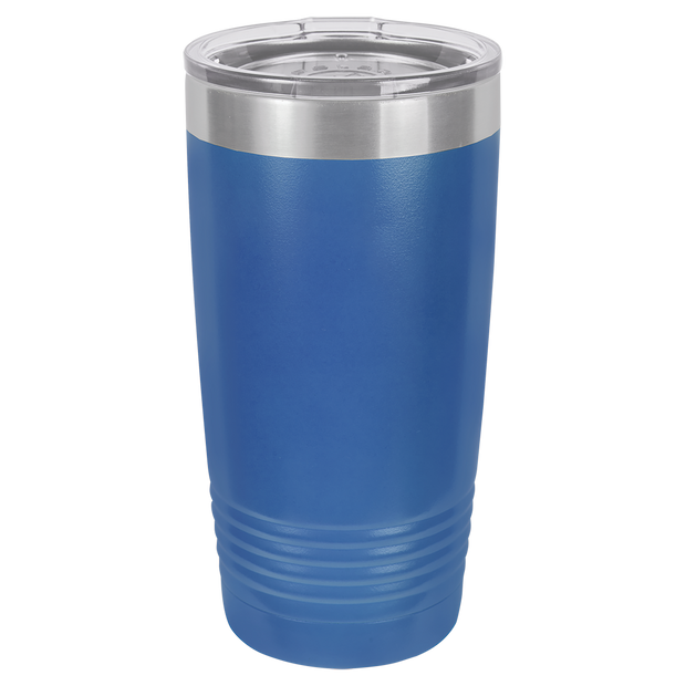 20 oz. Tumbler w/Clear Lid - Apollo Laser