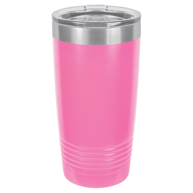 20 oz. Tumbler w/Clear Lid - Apollo Laser