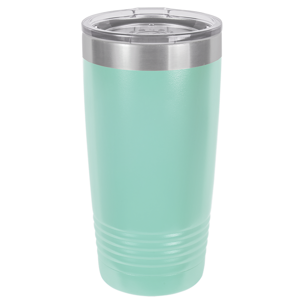 20 oz. Tumbler w/Clear Lid - Apollo Laser