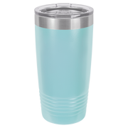 20 oz. Tumbler w/Clear Lid - Apollo Laser