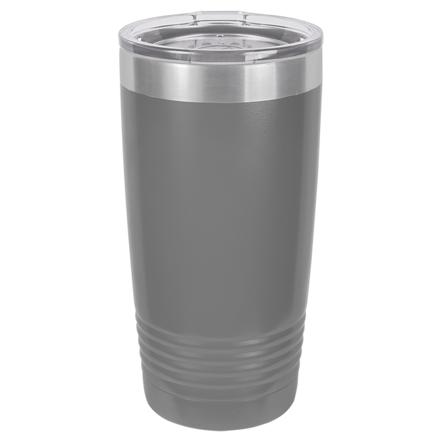 20 oz. Tumbler w/Clear Lid - Apollo Laser