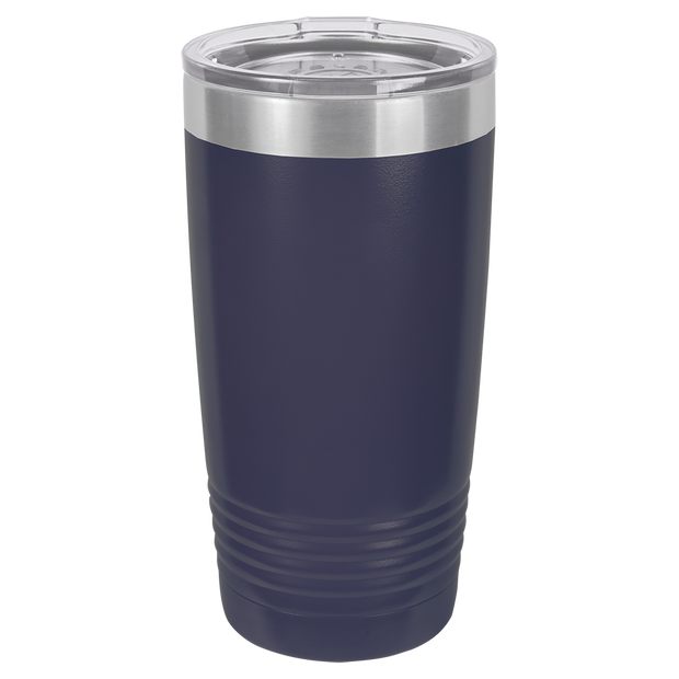 20 oz. Tumbler w/Clear Lid - Apollo Laser