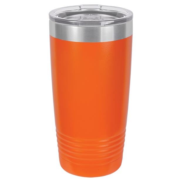 20 oz. Tumbler w/Clear Lid - Apollo Laser