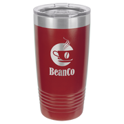 20 oz. Tumbler w/Clear Lid - Apollo Laser