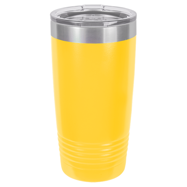 20 oz. Tumbler w/Clear Lid - Apollo Laser