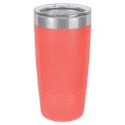 20 oz. Tumbler w/Clear Lid - Apollo Laser