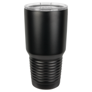 30 oz. Ring Neck Tumbler w/Clear Lid - Apollo Laser