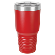 30 oz. Ring Neck Tumbler w/Clear Lid - Apollo Laser