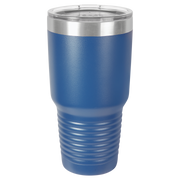 30 oz. Ring Neck Tumbler w/Clear Lid - Apollo Laser