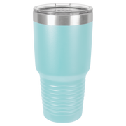 30 oz. Ring Neck Tumbler w/Clear Lid - Apollo Laser