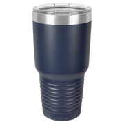 30 oz. Ring Neck Tumbler w/Clear Lid - Apollo Laser