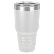 30 oz. Ring Neck Tumbler w/Clear Lid - Apollo Laser