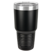 30 oz. Ring Neck Tumbler w/Clear Lid - Apollo Laser