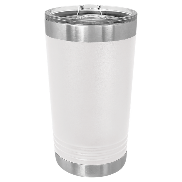 16 oz. Pint w/Clear Slider Lid - Apollo Laser